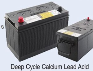 Battery Deep Cycle (For Solar) Calcium 12VDC - 200 Ah (amp hour)