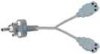 Computer / Appliance Mains Cord - 2 X FEMALE