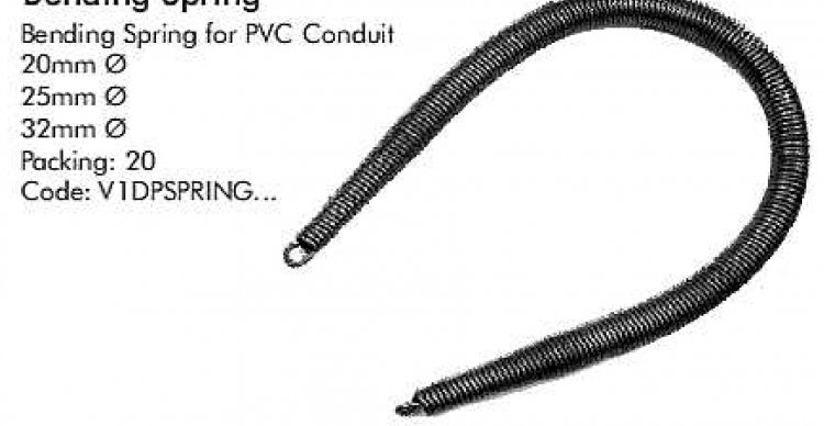 Waco Spring Bender (PVC Conduit) 25mm - Click Image to Close