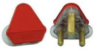 3 Pin 16a Red Dedicated Plug Top Nylon - PAC 20350.20