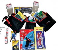 Waco Tool Bag and Set of Tools 19 Piece
