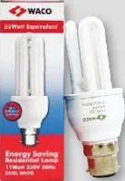 Waco 11 Watt CFL Energy Saver Lamp