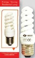 Waco 11 Watt Spiral CFL Energy Saver Lamp