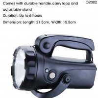 LED Torch Rechargeable ( Robust ) Max 6 hrs