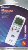 KT-4000 ( 4000 Code) Universal Air Conditioner Remote - 10 Pack