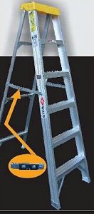 Waco Ladder 6 Step Aluminium