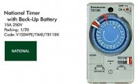 National Timer with Battery Backup