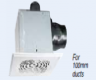 Ceiling Extractor Fan to Ducting - 95cm/hr-30watt- 97mm Dia pipe