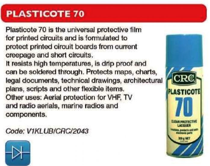 CRC Plasticote 70 - Click Image to Close