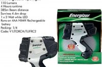 LED Torch Rechargeable Spotlight ( 4hrs )