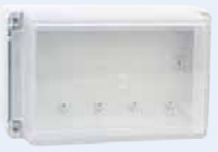 Polycarbonate Box - Clear Lid - 125 x 85 x 55