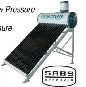 SOLAR GEYSER - 150L - Low Pressure (Stainless Steel )