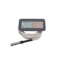 SOLAR POWERED THERMOMETER -40 TO +70degC WATERPROOF