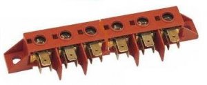 MAINS TERMINAL BLOCK DEFY - NEW (BROWN)