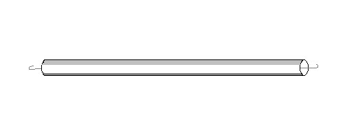 HALOGEN HEATER BAR 240mm 430W - Click Image to Close