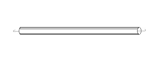 QUARTZ HEATER BAR 540mm 800W - Click Image to Close