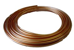 COPPER TUBING SOFT DRAWN 1/2" 0.71mm WALL - 15M - Click Image to Close