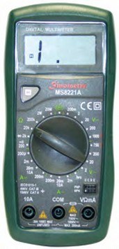 Digital MultiMeter MS8221A - Click Image to Close