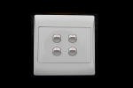 4 Way Light Switch 100mm X 100mm - Click Image to Close