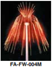 Flexi-Firework Tempting Goddess - 3.25m high 3m Diameter