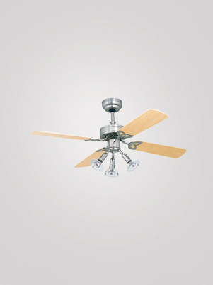 1070mm (44inch ) Ceiling Fan + Light - PREMIER - Click Image to Close