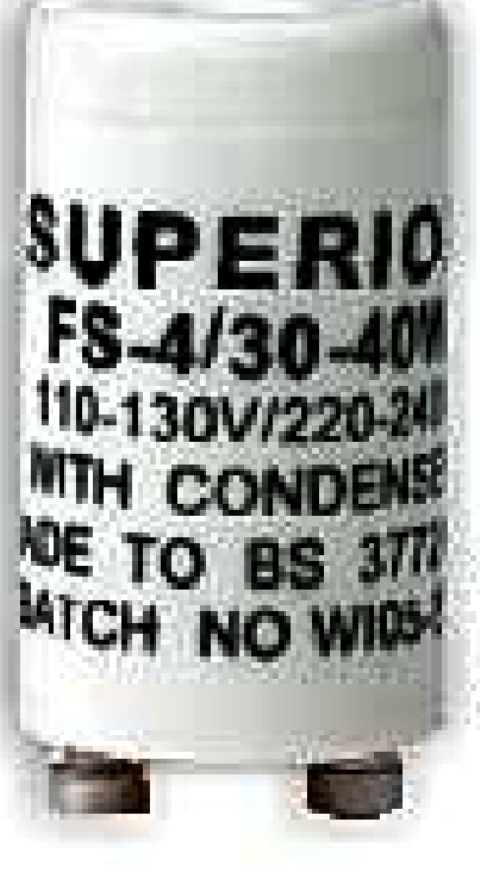 Fluorescent Starter 10 - 20 Watt