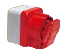 Industrial Socket 16 amp - 3 Pin + Earth SURFACE - Click Image to Close