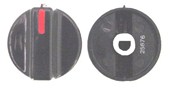 KNOB DEFY 5mm SHAFT RED INDICATOR - Click Image to Close