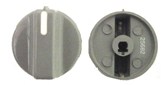 KNOB DEFY 5mm SHAFT WHITE INDICATOR - Click Image to Close