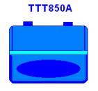 SPIN LID TELEFUNKEN TWIN TUB TTT850A - BLUE
