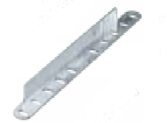 Cable Tray Perforated Steel (Galv) -Straight Joining Piece - Click Image to Close