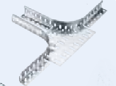Cable Tray T-Branch- Perforated Steel (Galv) - 215 WIDE - Click Image to Close