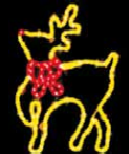 Rope Light : Christmas Reindeer #2 640H x 460L