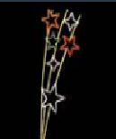 Rope Light : Christmas Star #4 3400H x 1200L