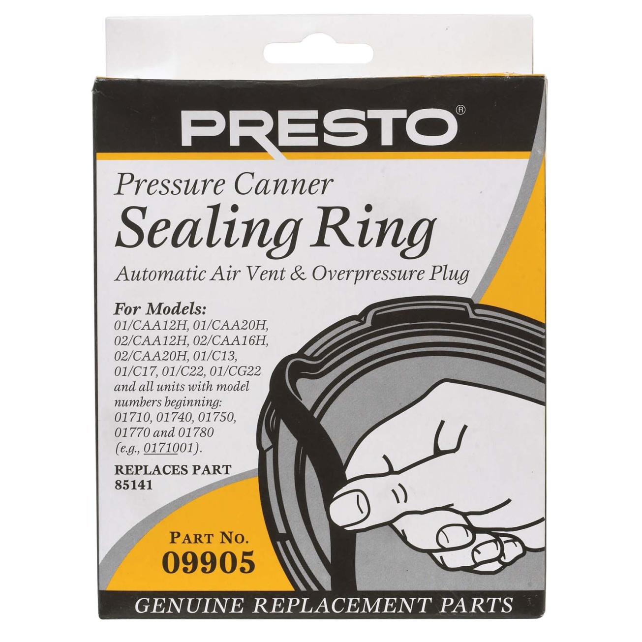 PRESTO PRESSURE COOKER SEAL MODEL 1000 & OTHERS 270mm