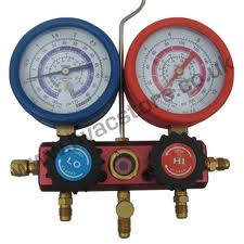 R600a MANIFOLD SET WITH GAUGES - Click Image to Close