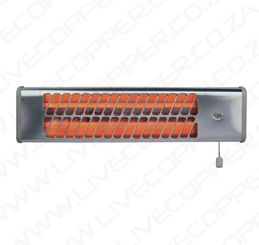 Wall mounted Hallogen Heater 1200 W - Click Image to Close