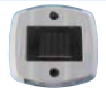 Ground Direction Marker SOLAR +LED 4 Leds+Batteries+FLASHER Alu - Click Image to Close