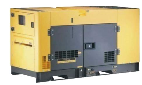 Generators - Silent 230v AC Diesel 2.8 to 15 KVA - Click Image to Close