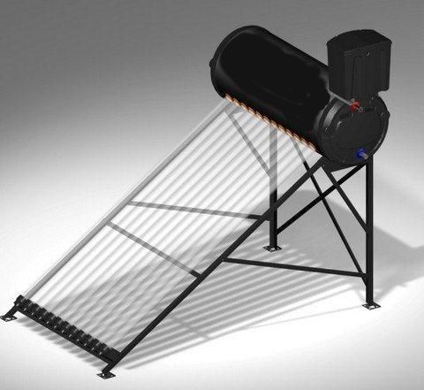 LOW PRESSURE SOLAR GEYSER (SABS)- 120L - Click Image to Close