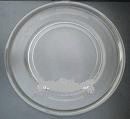 MICROWAVE OVEN GLASS PLATE (CLOVER COUPLING) 245mm LG - Click Image to Close