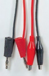 Test Probes Crocodile Clip Ends - Click Image to Close