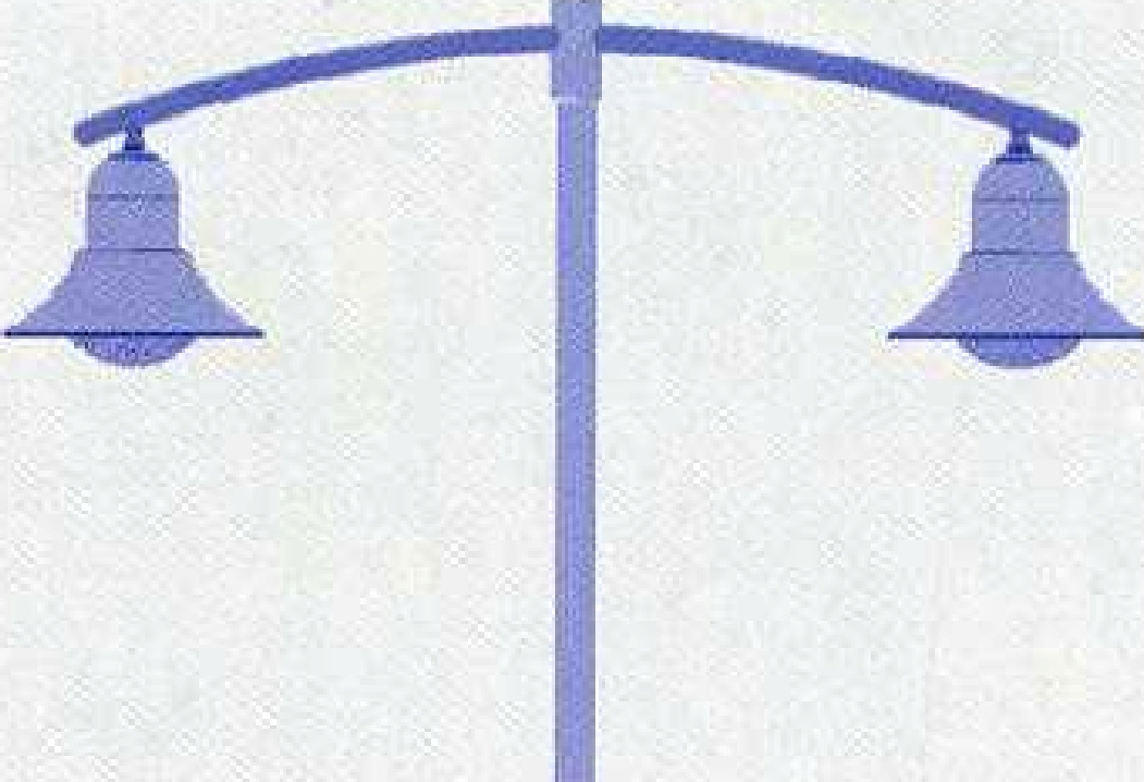 Waco Double Carnival Arm Pole Bracket