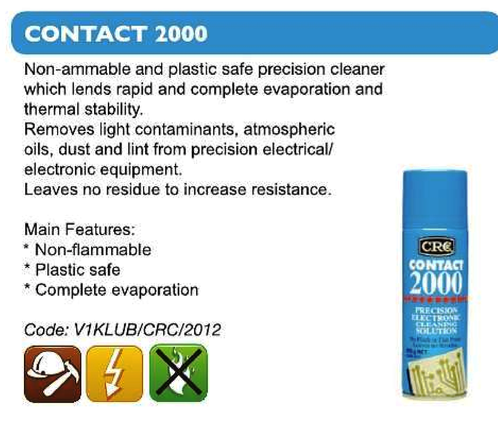 CRC Contact 2000