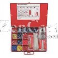Insulated TERMINAL KIT - Electrical 2026 piece W CRIMP TOOL