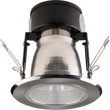 Straight Downlight Fitting 220v - Click Image to Close