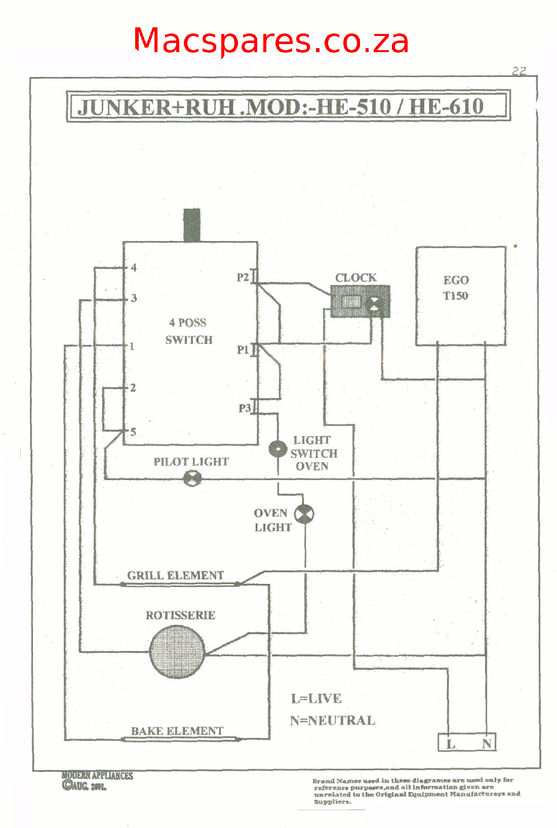 Defy Slimline 600 Wiring Diagram - Wiring Diagram